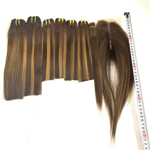 Livihair Wholesale 11Aグレードの未処理の髪の卸売バージンヘアベンダー生のインドの寺院の髪、生のバンドル卸売バンドルV