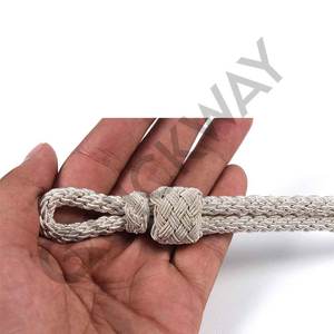 Ceremonial Twisted Rope Cap cord Bullion Wire Chin Straps Custom Buena calidad y color sólido - Product Image 1