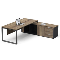 Bureau de direction haut de gamme pour PDG, table de bureau de luxe pour manager, design OEM de pointe