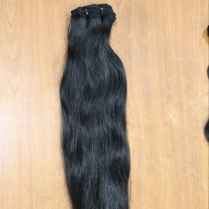 Extensiones de Cabello Natural Virgen DE LA India, Extensiones de Cabello Liso, Cutículas Alineadas, Productos Químicos, Sin Desprendimiento - Product Image 1