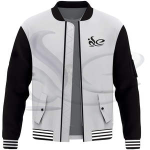 Sanzaf Enterprise Letterman Varsity Vestes pour Hommes Haute Qualité Laine En Cuir Col À Capuche Brodé Varsity Nouveau Polaire Tissé - Product Image 3