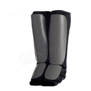 Protège-cheville en cuir PU haute qualité, 1 paire, protection brillante, coussinets légers - Product Image 1