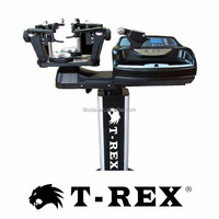 Máquina Encordadora Automática de Raquetas de Tenis y Bádminton REX REX8000 Negra y Azul Marino con Soporte y Juego de Herramientas, Hecha en Taiwán
