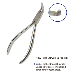 Instrumento dental de acero inoxidable, herramienta de ortodoncia para colocación y eliminación de cables de arco - Product Image 6