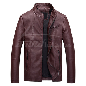 <b>Brown</b> Color Fashion <b>Leather</b> <b>Jacket</b> <b>Jacket</b> Pakistan Manufacturer <b>Men</b> <b>Leather</b> Fashion <b>Jacket</b> for Sale - Product Image 1