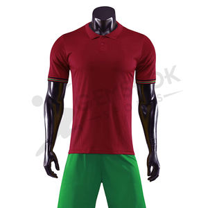 ชุดเจอร์ซีย์ฟุตบอลของผู้ชาย,เสื้อฟุตบอลสีพื้นพิมพ์ลายแบบระเหิดสำหรับเด็กผู้ชายชุดกีฬาฟุตบอลสำหรับเด็กผู้ชาย - Product Image 1