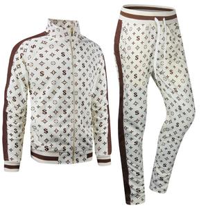 Chándales de alta calidad para hombre, ropa deportiva de talla grande, traje de pista personalizado, venta al por mayor - Product Image 1