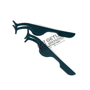 Applicateur d'extensions de cils en acier inoxydable couleur plasma personnalisable, écologique et durable, outil de beauté sur mesure pour la vente en gros - Product Image 6