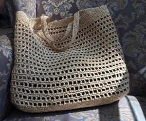 Handmade Bất Raffia Túi Từ Việt Nam - Product Image 1