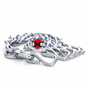 RXN-Saco de boxeo de acero pesado personalizado, cadenas de camuflaje rojo, azul, colgante, entrenador de boxeo, de cuero, para arena - Product Image 4