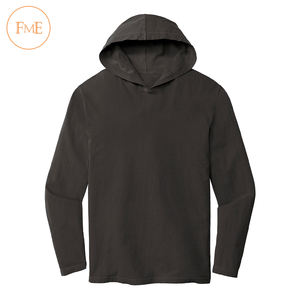 Sudaderas con capucha y bordadas personalizadas de algodón 100% para hombre para sudaderas de temporada de invierno - Product Image 4