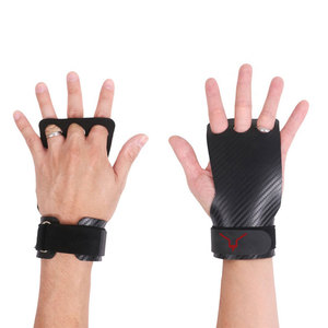 Guantes Protectores de mano de fibra de carbono para gimnasia, mangos de levantamiento de pesas, Crossfit, Palma extraíble, 2022 - Product Image 6