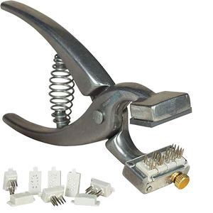 Pinza para Tatuajes BEST-876 de Blunt Edge Surgical Technology, Dígitos A-Z 0-9, Equipo Veterinario para Tatuaje de Conejos y Otros Animales - Product Image 3