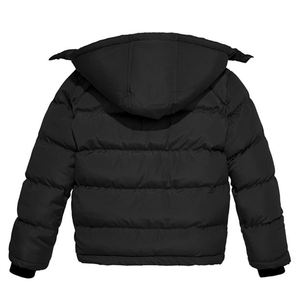 Manteau d'hiver imperméable pour garçons et filles, veste coupe-vent noire pour enfants - Product Image 2