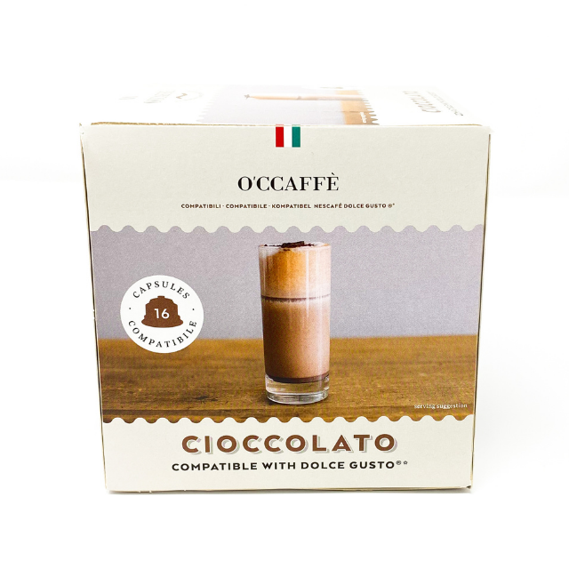 Шоколадные и какао-кофейные капсулы для экспорта, лучшее итальянское качество Dolce Gusto