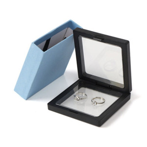 Box 3d Packaging Acrylic Frame Box Suspension Box 3d Floating Frame Jewelry Display Packaging Case