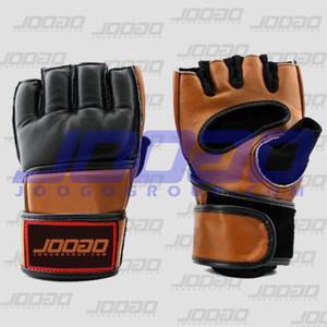 China wholesale half finger mma boxing gloves with custom logo and design - Product Image 1