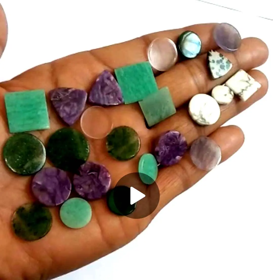 Discos múltiples de malaquita de alta calidad Piedra en joyería curativa Mujeres y hombres-Comprar piedra natural al por mayor Cuarzo