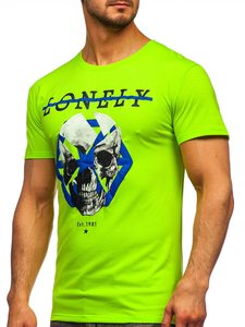 Camiseta de hombre de corte Regular con serigrafía personalizable de poliéster y algodón 100% de alta calidad, cuello redondo sólido, longitud corta en la parte delantera - Product Image 2