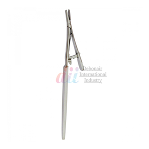 Soporte de aguja de silicona con cerradura, instrumento de Microcirugía Ocular Oftalmológica de acero inoxidable de 12cm de longitud - Product Image 6