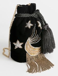 Sac poli en velours doré, belle pochette de travail, tissu en soie brodé ZARI élégant, pour fête et mariage, livraison gratuite, @ 2022 - Product Image 2