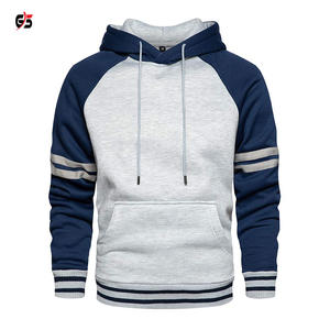 Raglan เสื้อวอร์มผ้าฝ้ายแขนสามส่วนสำหรับผู้ชาย,เสื้อกันหนาวพิมพ์โลโก้แบรนด์ผ้าฟรีซเสื้อคลุมแนวสตรีท - Product Image 3