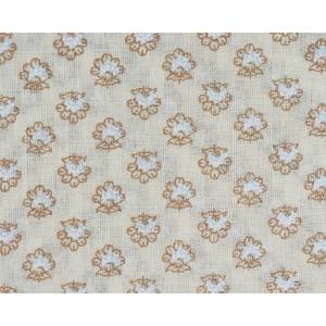 100% Cotton Quilting Fabric Hand Block Print Running Sewing Decorative Fabric for Boys' Shirt Bag Curtain Use Both Boys Girls - Product Image 1