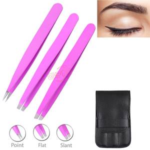 Juego de Pinzas para Cejas de Acero Inoxidable Hechas a Mano, Ecológicas, Duraderas, con Logotipo Personalizado, Precio Razonable, Instrumentos de Belleza - Product Image 2