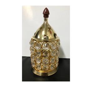 Decorativo latón colorido de Diwali Deepak Diya para puja casa Decoración - Product Image 6