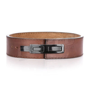 เข็มขัดยกน้ำหนักออกกำลังกาย,เข็มขัดยกกระชับหนังโลโก้ได้ตามต้องการ - Product Image 6