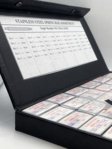 Assortment of 30 Types of Spring Bar Cardboard Box - Product Image 2