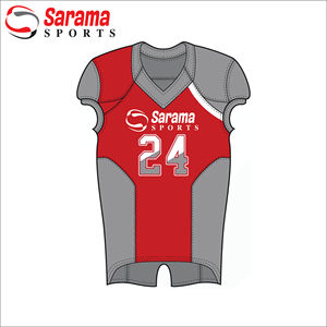 Uniformes de Fútbol Americano para Hombre Adulto de Alta Calidad, Transpirables, de Manga Corta, Estampados para Entrenamiento - Product Image 1