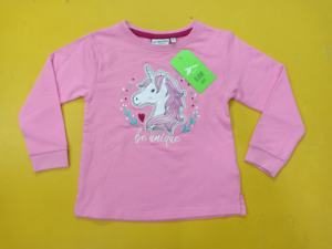 Sudadera de Punto con Forro y Estampado de Unicornio para Niñas de Alta Gama, Otoño, Manga Larga, Informal, de Algodón, Edad 2-9 Años - Product Image 2