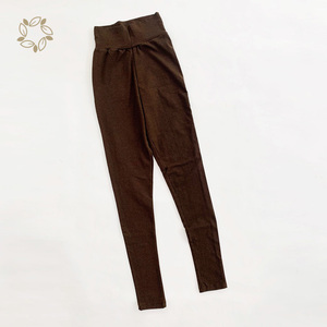 Leggings de <span class=keywords><strong>Yoga</strong></span> en chanvre Leggings en <span class=keywords><strong>coton</strong></span> biologique pour femmes pantalons de <span class=keywords><strong>Yoga</strong></span> taille haute Leggings de gymnastique pour femmes collants en <span class=keywords><strong>coton</strong></span> - Product Image 5