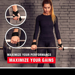 Sangles de levage professionnelles, sangles avec Design Logo, musculation, Fitness, exercices, offre spéciale - Product Image 6