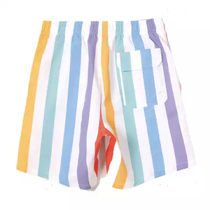 2024กางเกงขาสั้นกีฬาสำหรับผู้ชายกางเกงขาสั้นชายหาดแบบลำลองพิมพ์ลายโพลีเอสเตอร์กางเกงออกกำลังกายแบบลำลองหรูหราสำหรับฤดูร้อน - Product Image 4