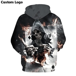 Hombres y Mujeres Divertido Hip Hop Streetwear 3D Impreso Sudadera Sudaderas con capucha Invierno Poliéster/Material de algodón - Product Image 2