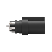 Conector DIN Macho de Alimentación Especial de 6 Pines, 30V 1A, Moldeado con Cable, Modelo SPD-06F1-01 para Uso Industrial