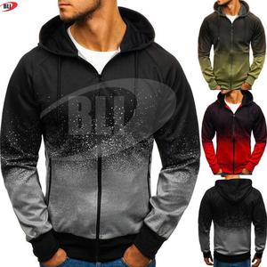 Personnalisé 3D Conceptions Très Populaires Sublimation Complète Sweat À Capuche 100% Polyester Polaire Zip Hoodies Slim Ajusté Produits En Gros Unisexe - Product Image 6