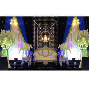 Único boda escenario vela de ensueño de la vela a las paredes para boda escenario romántico de Metal vela paredes de fondo - Product Image 1