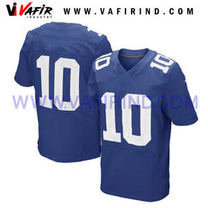 Conjunto de camiseta de fútbol americano para hombres, mujeres y niños, uniforme de sarga transpirable, diseño sublimado personalizable para jugadores de todas las edades - Product Image 2