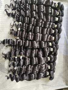 Tyagi Indian Virgin Raw Cutícula alineada Paquetes de cabello completo Onda profunda Encaje sin procesar Topper Extensiones de cabello humano personalizadas - Product Image 4