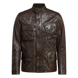 Veste en cuir coupe-vent confortable pour hommes EN17092 Sportswear Racing Wear pour moto - Product Image 3