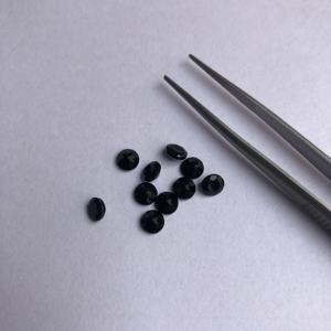 2.75mm naturel noir spinelle à facettes rondes calibrées pierres précieuses en vrac grossiste affaire en vrac à prix d'usine pierres tendance boutique - Product Image 2