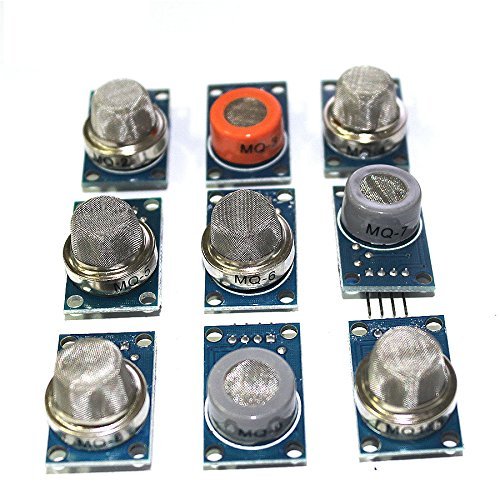 MQ-2 MQ-3 MQ-4 MQ-5 MQ-6 MQ-7 MQ-8 MQ-9 MQ-135 Detection Smoke Liquefied Gas Sensor Module Robotic Kits Education Maker Boards