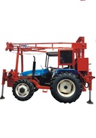 Foreuse de puits d'eau montée sur camion et tracteur PRL PCDR-150 à moteur diesel, haute productivité, profondeur 150 m