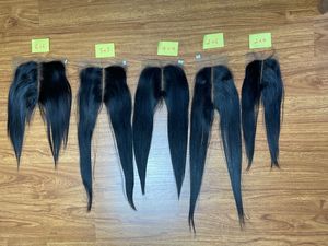 Perruque de cheveux humains vierges vietnamiens cheveux bruts lâches transparents HD Lace Frontal Closure - Product Image 3