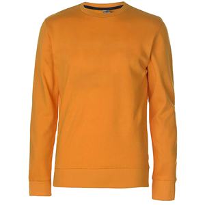 Sweat-shirt ras-du-cou à manches longues et col ras du cou, avec poignets et ourlet côtelés fait d'un tissu doux avec doublure polaire brossée - Product Image 1