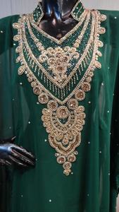 Abaya de estilo Dubái para mujer, ropa embellecedora, farasha, abaya, jalabiya, abaya larga con cuentas de piedra, para fiesta, boda, nueva - Product Image 4