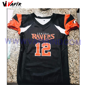 Camiseta de fútbol americano y pantalón, uniformes de fútbol americano, Jersey de fútbol sublimado, venta al por mayor - Product Image 6